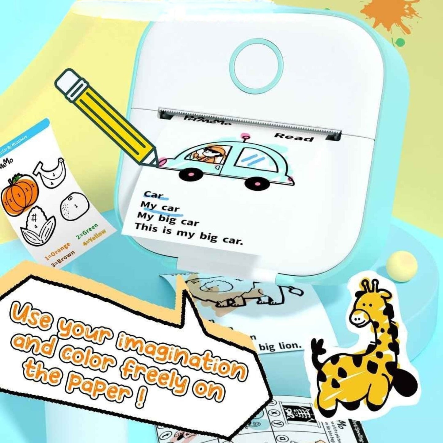 Nuleric™ - Portable Mini Printer