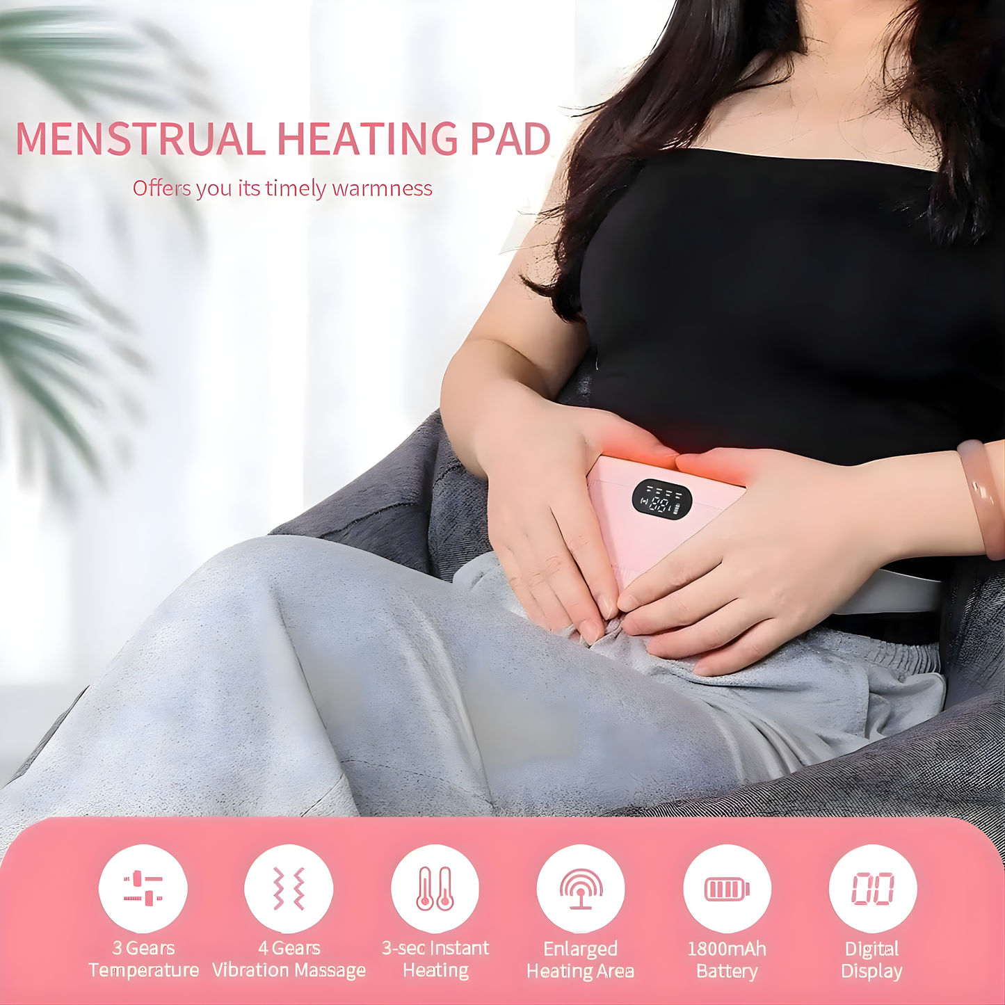 Nuleric™ - Portable Cramp Relief Belt